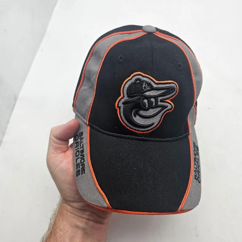 Baltimore Orioles Hat Strap Back Mens One Size Black MLB Baseball Fan Favorite